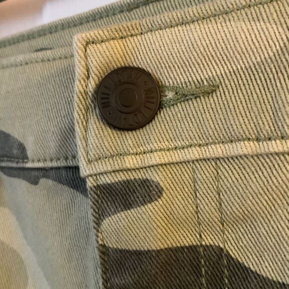 Pre Owned Women’s Nili Lotan Camo Camouflage Pants Sz 2 Classic Casual Comfort - Picture 9 of 10